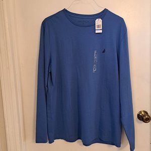 Nautica Cotton Long Sleeve T Shirt